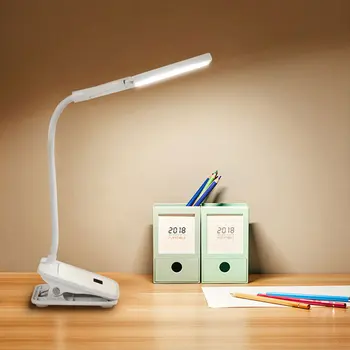 LED Clip Desk Lamp Touch On/Off 3Modes Rotatable Dual Head 7000K Eye Protection LED Table Reading Light for Readers Students
LED Clip Desk Lamp Touch On/Off 3Modes Rotatable Dual Head 7000K Eye Protection LED Table Reading Light for Readers Students