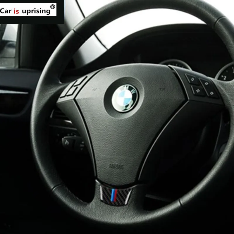 Carbon Fiber Steering Wheel Sticker M stripe Emblem 3D Car Sticker For bmw e60 e61 5 series 2004-2010 Car Styling Accessories
Carbon Fiber Steering Wheel Sticker M stripe Emblem 3D Car Sticker For bmw e60 e61 5 series 2004-2010 Car Styling Accessories