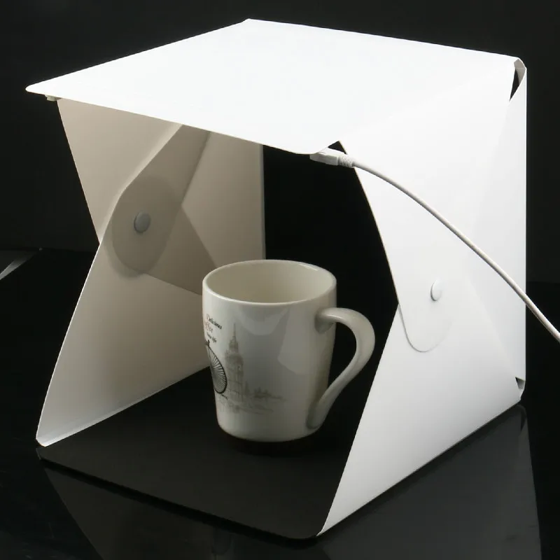 20cmLED Small Portable Folding Light Box Photo Props Studio LED Lamp with Switching Line Mini-flexible Light Box
20cmLED Small Portable Folding Light Box Photo Props Studio LED Lamp with Switching Line Mini-flexible Light Box