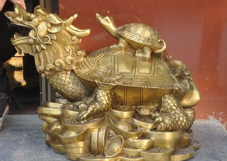zhaomeirui24++18"china fengshui brass wealth money Coin 2 dragon turtle Tortoise lucky statue
zhaomeirui24++18"china fengshui brass wealth money Coin 2 dragon turtle Tortoise lucky statue