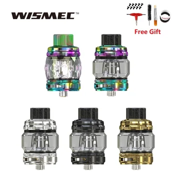 Original Wismec Trough Tank 6.5ml Large Capacity E-cig Vape Atomizer with WT Mesh Coil & 360 Degree Airflow System Vs Zeus X
Original Wismec Trough Tank 6.5ml Large Capacity E-cig Vape Atomizer with WT Mesh Coil & 360 Degree Airflow System Vs Zeus X