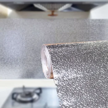 Kitchen Wall Stove Aluminum Foil Oil-proof Stickers Anti-fouling High-temperature Self-adhesive Furniture Wall Sticker
Kitchen Wall Stove Aluminum Foil Oil-proof Stickers Anti-fouling High-temperature Self-adhesive Furniture Wall Sticker
