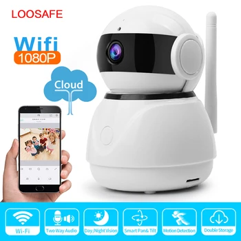 LOOSAFE Mini 1080P Cloud Storage IP Camera wifi Security Home Security Surveillance P2P CCTVNetwork Camera Night Vision Pan Tilt
LOOSAFE Mini 1080P Cloud Storage IP Camera wifi Security Home Security Surveillance P2P CCTVNetwork Camera Night Vision Pan Tilt