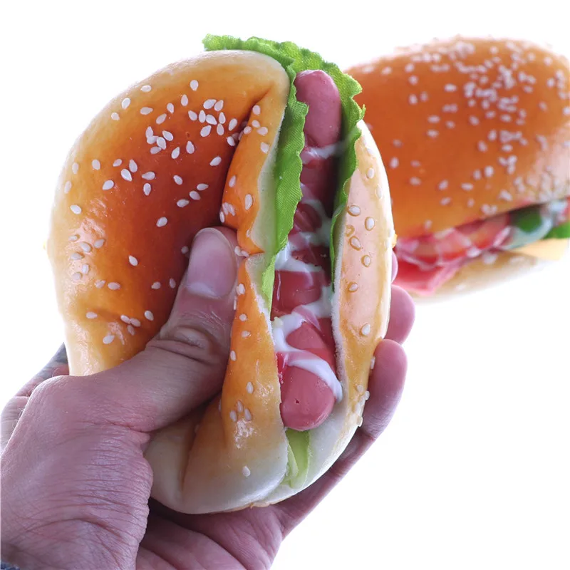 Slow Rising Soft Hamburgers Fridge Magnet Stickers Whiteboard Magnets Squishy Bread Artificial Fake Cake Kid Toy
Slow Rising Soft Hamburgers Fridge Magnet Stickers Whiteboard Magnets Squishy Bread Artificial Fake Cake Kid Toy