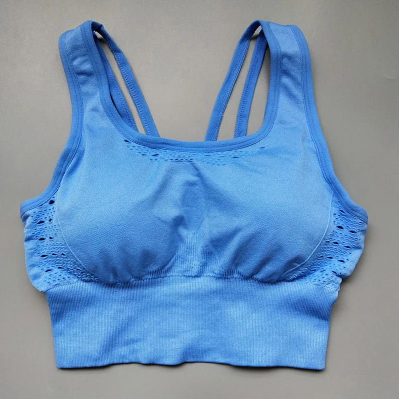 New Colors Energy Seamless Crop Top For Women Back Strappy Yoga Fitness Bra Padded Push Up Running Sports Bra
New Colors Energy Seamless Crop Top For Women Back Strappy Yoga Fitness Bra Padded Push Up Running Sports Bra