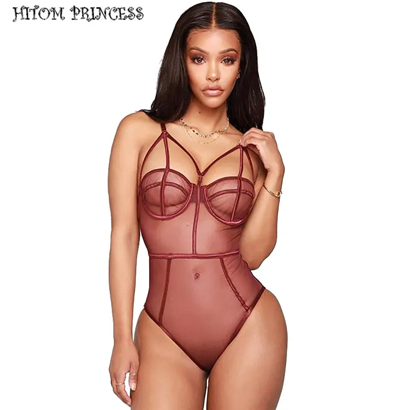 HITOM PRINCESS Women Bandage Mesh Bodysuit Fashion Black White Sexy Bodysuit Jumpsuit Overalls Sleepwear Slim Body Top For Women
HITOM PRINCESS Women Bandage Mesh Bodysuit Fashion Black White Sexy Bodysuit Jumpsuit Overalls Sleepwear Slim Body Top For Women