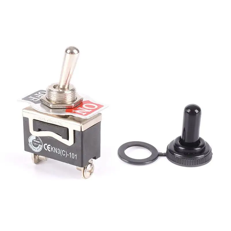 LumiParty Waterproof Toggle Flick Switch 12V ON/OFF Car Dash Light Metal 12 Volt Toggle Switch Missile Cover Leads M3 screws r30
LumiParty Waterproof Toggle Flick Switch 12V ON/OFF Car Dash Light Metal 12 Volt Toggle Switch Missile Cover Leads M3 screws r30