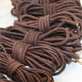 2m/lot 1.5/2/3/4/5/6/8mm Genuine Cow Leather Cord brown Bracelet Necklace Leather Rope String for DIY Jewelry findings
2m/lot 1.5/2/3/4/5/6/8mm Genuine Cow Leather Cord brown Bracelet Necklace Leather Rope String for DIY Jewelry findings