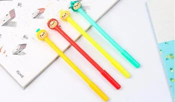 new fruit style gel pen cute cartoon stationery prize gift kawaii korea student pen full needle black ink 0.5mm 48pc/lot
new fruit style gel pen cute cartoon stationery prize gift kawaii korea student pen full needle black ink 0.5mm 48pc/lot