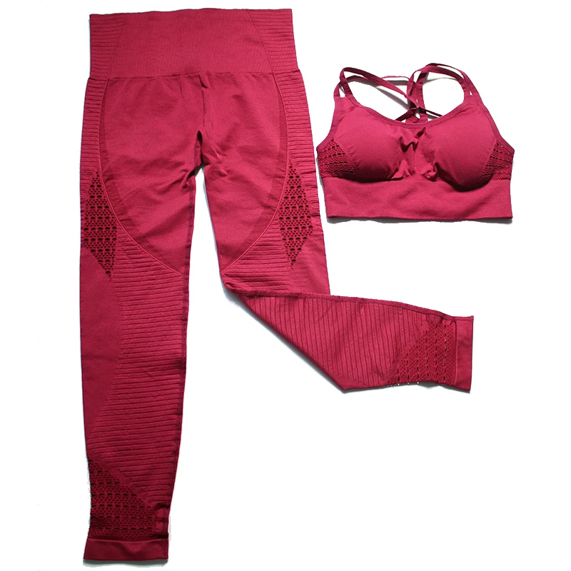 Комплекты для йоги LANTECH одежда спортзала фитнеса штаны спортивная леггинсы