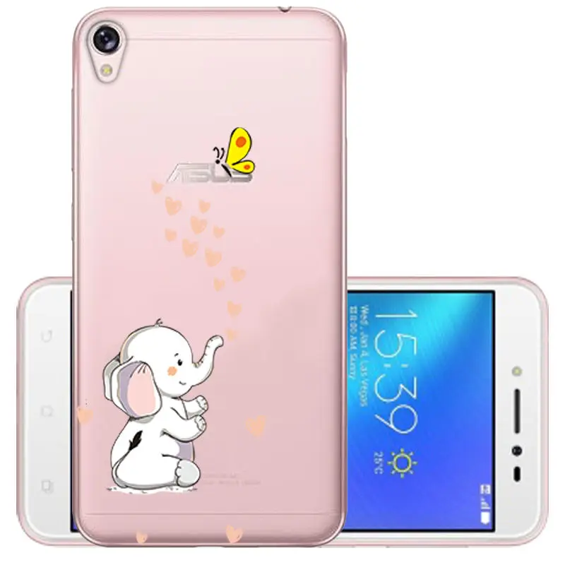 Silicone Fundas for ASUS ZB501KL ZA550KL ZC520KL ZB570TL Soft TPU Case for ZC520TL ZB500KL ZC553KL ZC554KL Smart Back Case Clear (6)