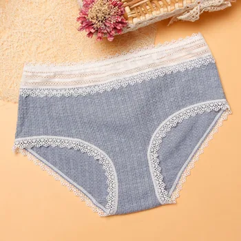 Woman Cotton Panties Female Soft Breathable Bikini Briefs Sexy Lace Edge Underwear Women Cotton Crotch Lingerie Intimates C0043
Woman Cotton Panties Female Soft Breathable Bikini Briefs Sexy Lace Edge Underwear Women Cotton Crotch Lingerie Intimates C0043