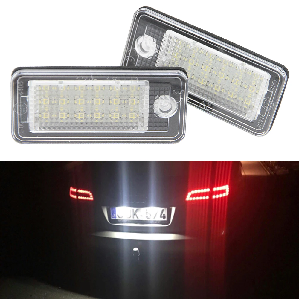 2PCS high quality Led number plate light,A3 Cabriolet,A4,S4,A6,C6,RS4,Avant quattro,RS6 Plus,A8,Q7, car led license plate lamp
2PCS high quality Led number plate light,A3 Cabriolet,A4,S4,A6,C6,RS4,Avant quattro,RS6 Plus,A8,Q7, car led license plate lamp