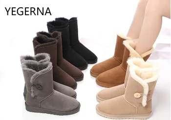 100% Genuine Sheepskin Leather Snow Boots High Quality Women boots Natural Fur Snow Boots Warm Winter Boots Fashion Boots
100% Genuine Sheepskin Leather Snow Boots High Quality Women boots Natural Fur Snow Boots Warm Winter Boots Fashion Boots