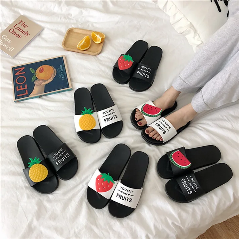 SHUJIN Beach Women Slippers Torridity Beach Flops Home Slippers Fashion Lovely Female Casual Slip On Fruit Woman Shoes
SHUJIN Beach Women Slippers Torridity Beach Flops Home Slippers Fashion Lovely Female Casual Slip On Fruit Woman Shoes