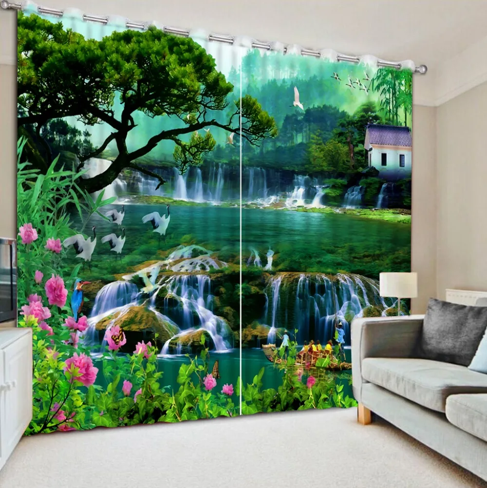 Customized 3D curtains beautiful window curtains nature scenery curtains curtains for window living room
Customized 3D curtains beautiful window curtains nature scenery curtains curtains for window living room