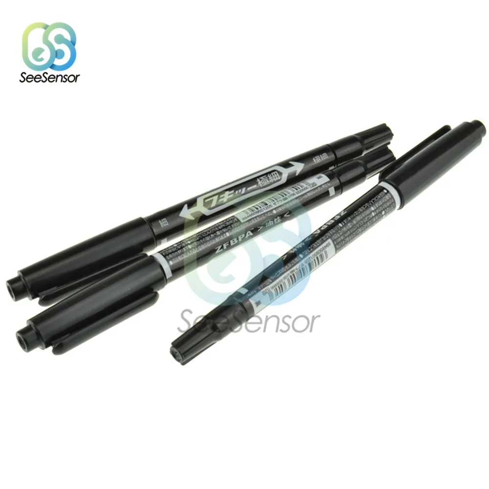 10Pcs PCB Circuit Board Ink Marker Double Pen Waterproof CCL Anti-etching Repair CCL Printed Circuit Diagram for DIY PCB Board
10Pcs PCB Circuit Board Ink Marker Double Pen Waterproof CCL Anti-etching Repair CCL Printed Circuit Diagram for DIY PCB Board
