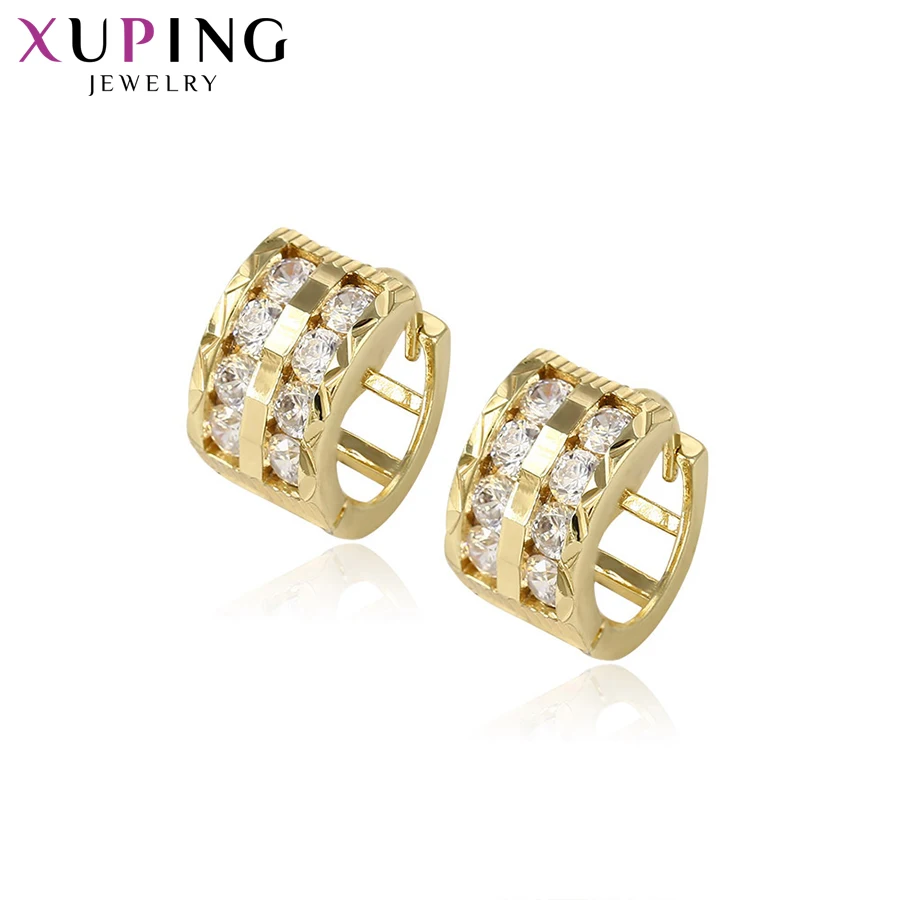 Xuping Fashion Earrings Jewelry Gold Color Plated Double Synthetic Cubic Zirconia for Women Gift S54,2-93100
Xuping Fashion Earrings Jewelry Gold Color Plated Double Synthetic Cubic Zirconia for Women Gift S54,2-93100