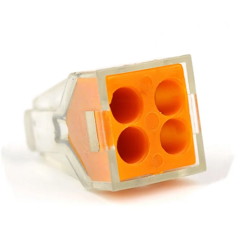 100pcs Free shipping PCT-104 Push wire wiring connector For Junction box 4 pin conductor terminal block cable connector
100pcs Free shipping PCT-104 Push wire wiring connector For Junction box 4 pin conductor terminal block cable connector