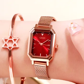 Fashion Square Watch Women Stainless Steel Quartz Gold Wrist Watch Ladies Dress Watch Female Clock reloj mujer relogio feminino
Fashion Square Watch Women Stainless Steel Quartz Gold Wrist Watch Ladies Dress Watch Female Clock reloj mujer relogio feminino