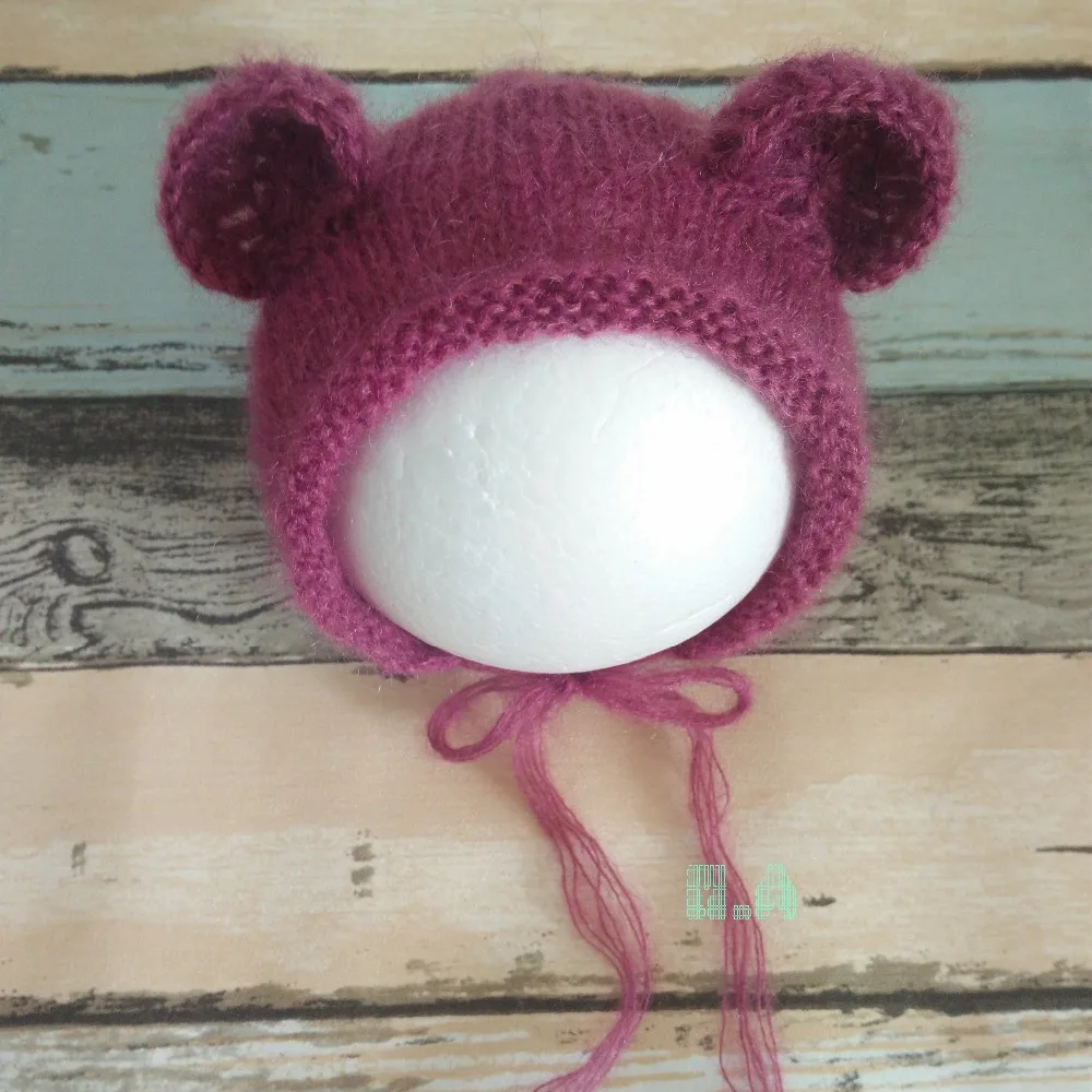 Newborn Cute Bear Hat photo props,handmade bear Hat Baby Beige Grey White Mohair Bonnet Neutral Baby Photo Prop
Newborn Cute Bear Hat photo props,handmade bear Hat Baby Beige Grey White Mohair Bonnet Neutral Baby Photo Prop