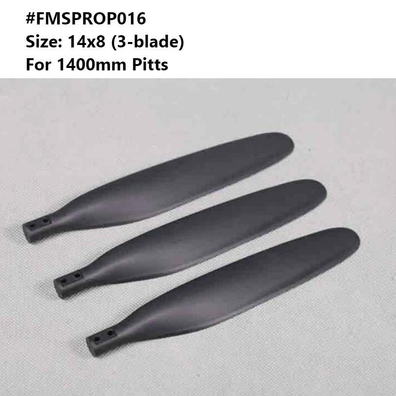 FMS Model 1400mm 1.4m Pitts Propeller 14x8 Inch 3 Blade FMSPROP016 RC Airplane Hobby Plane Aircraft Avion Spare Parts | Игрушки и хобби