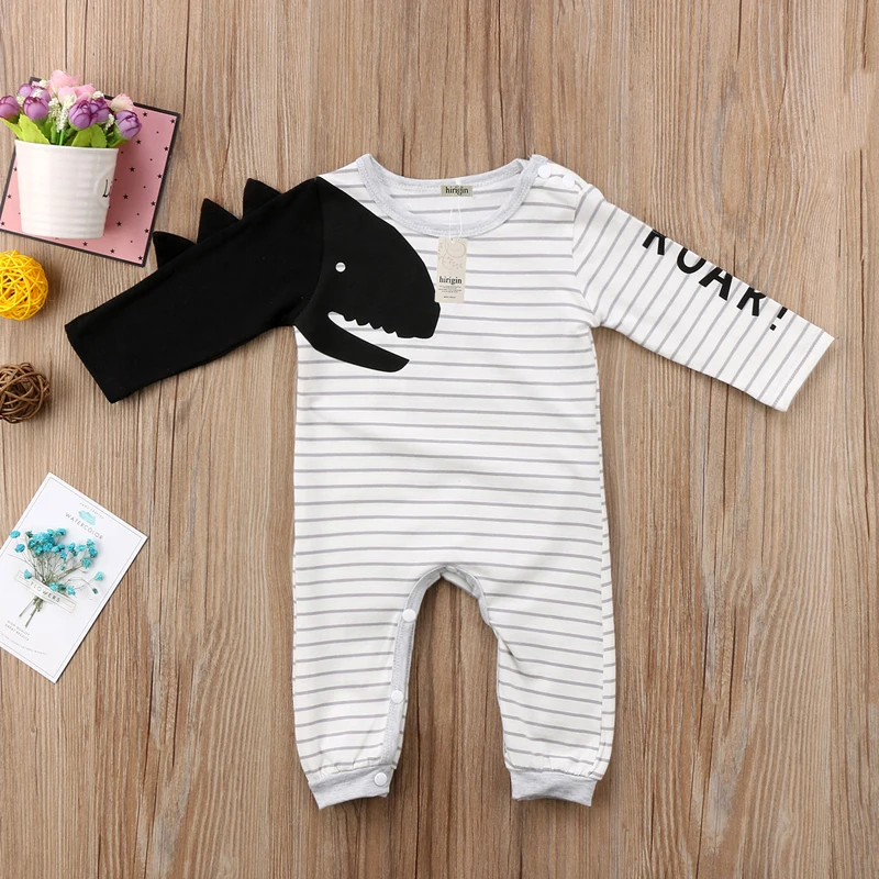 FOCUSNORM Newborn Baby Boy Girls 3D Dinosaur Romper Long Sleeve Jumpsuit Outfits Set Playsuit
FOCUSNORM Newborn Baby Boy Girls 3D Dinosaur Romper Long Sleeve Jumpsuit Outfits Set Playsuit