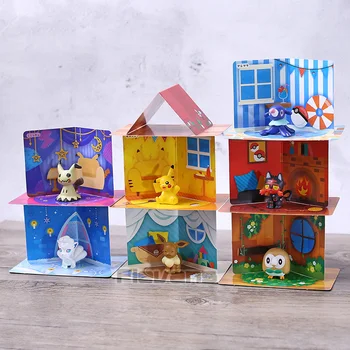 Monsters Mimikyu Eevee Rowlet Popplio Vulpix Litten Mini PVC Figures Toys Dolls Collection Gift 7pcs/set
Monsters Mimikyu Eevee Rowlet Popplio Vulpix Litten Mini PVC Figures Toys Dolls Collection Gift 7pcs/set