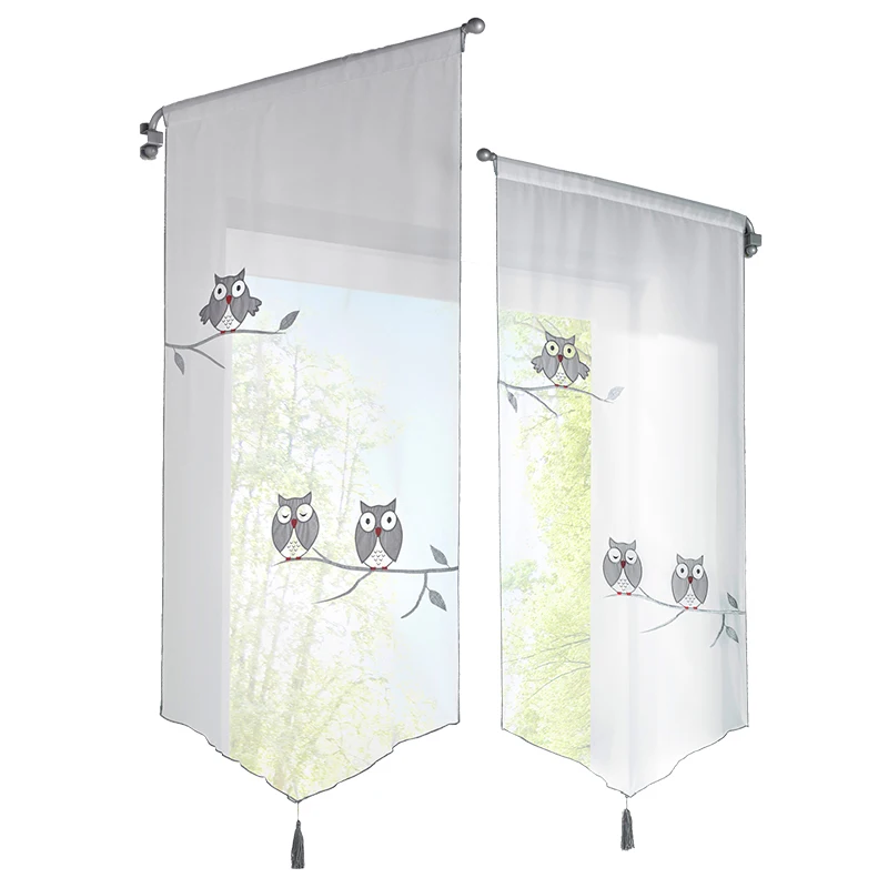 DIDIHOU 1Pc Owl Embroidery Patchwork Triangular Curtain Screens Curtain Coffee Curtain For Kitchen Home Decoration Home Textile
DIDIHOU 1Pc Owl Embroidery Patchwork Triangular Curtain Screens Curtain Coffee Curtain For Kitchen Home Decoration Home Textile