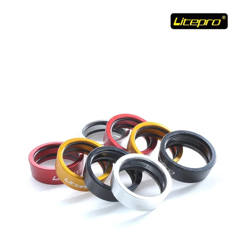 Litepro Folding Bike Handlebar stem Stop Collar Lock Ring 25.4mm Bicycle Handlebars Stand pipe Spacing ring Cycling accessories
Litepro Folding Bike Handlebar stem Stop Collar Lock Ring 25.4mm Bicycle Handlebars Stand pipe Spacing ring Cycling accessories