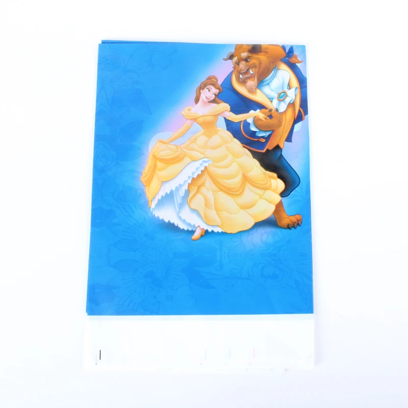 108*180cm Beauty and the beast Tablecloth Plastic Table Cloth wedding Kids Birthday Party Decor Disposable Table Cloth Supplies
108*180cm Beauty and the beast Tablecloth Plastic Table Cloth wedding Kids Birthday Party Decor Disposable Table Cloth Supplies