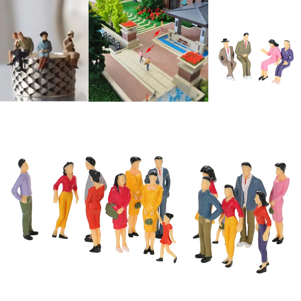 1:25 Scale 20Pcs Mix Painted Model Bilding People Train Street Passenger Architecture Model Figures People Toys High Quality
1:25 Scale 20Pcs Mix Painted Model Bilding People Train Street Passenger Architecture Model Figures People Toys High Quality