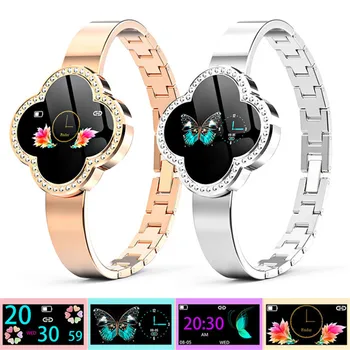 S6 Color Screen Smart Band Heart Rate Monitor Four-leaf Clover Dial 0.96 Inch Display Durable Smart Female Bracelet
S6 Color Screen Smart Band Heart Rate Monitor Four-leaf Clover Dial 0.96 Inch Display Durable Smart Female Bracelet