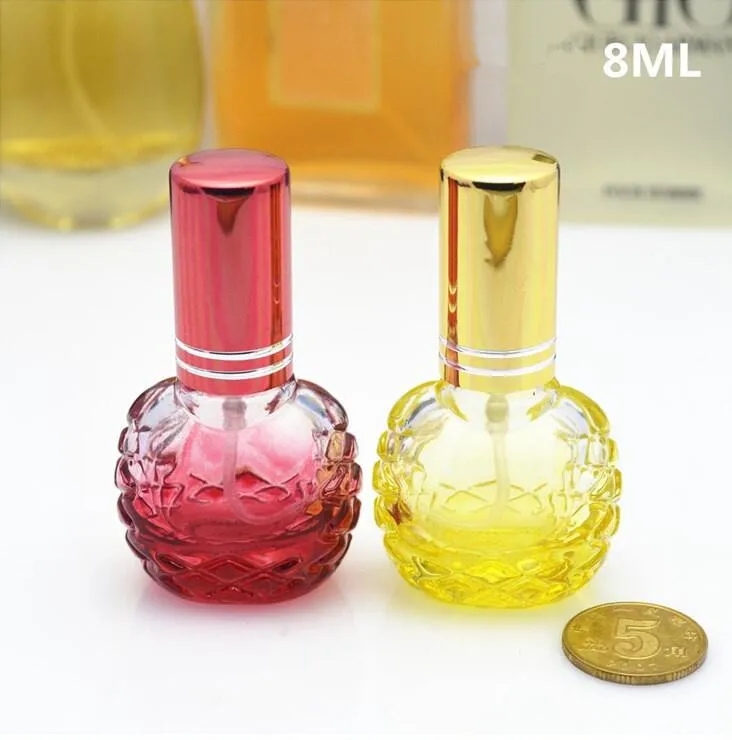 10 pcs Free Shipping 8 ml Bl Ball Glass Spray Perfum Bottle Pink yellow Blue Wed Purple Empty Packaging Perfume Bottles
10 pcs Free Shipping 8 ml Bl Ball Glass Spray Perfum Bottle Pink yellow Blue Wed Purple Empty Packaging Perfume Bottles