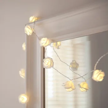 2018 New Fashion LED Light Rose String Lamp Home Window Decorative LED Lights Wedding Party Decorative Lights Gift Lanterns
2018 New Fashion LED Light Rose String Lamp Home Window Decorative LED Lights Wedding Party Decorative Lights Gift Lanterns