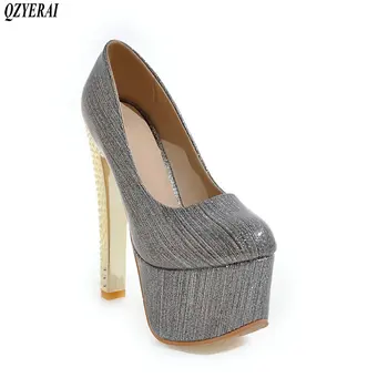 QZYERAI New arrivals high heels women shoes womens shoes European American sexy style nightclub banquet exclusive big size 34-46
QZYERAI New arrivals high heels women shoes womens shoes European American sexy style nightclub banquet exclusive big size 34-46