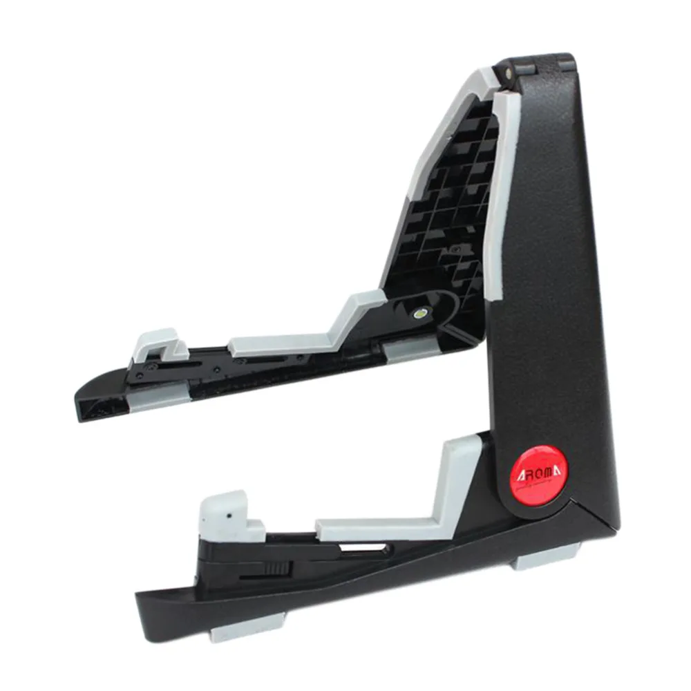 Aroma Environmenatal Foldable ABS Plastic Guitar Holder Anti-Slip Base Design Acoustic Bass Instrument stand Hot Sale
Aroma Environmenatal Foldable ABS Plastic Guitar Holder Anti-Slip Base Design Acoustic Bass Instrument stand Hot Sale
