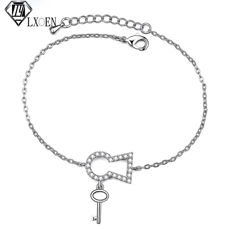 LXOEN Bracelet Creative Keychain Keyhole Shape Personality Fashion Beaded Female Ornament Charm Bracelet
LXOEN Bracelet Creative Keychain Keyhole Shape Personality Fashion Beaded Female Ornament Charm Bracelet