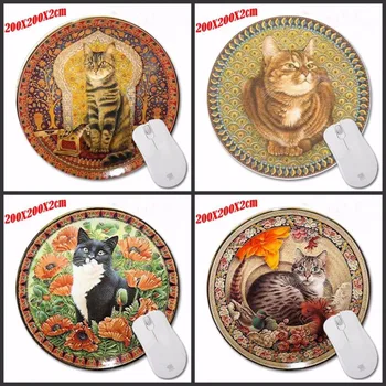 Persian Cat On The Persian Carpet Custom Made Computer Notebook Round Mouse Mat High Quality Rubber Durable Mouse Pad
Persian Cat On The Persian Carpet Custom Made Computer Notebook Round Mouse Mat High Quality Rubber Durable Mouse Pad