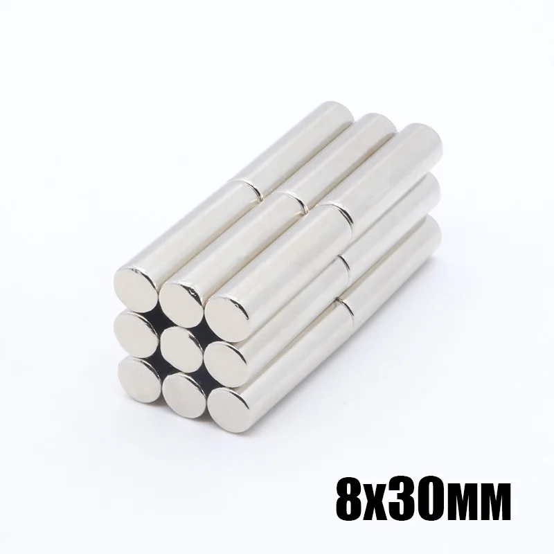 10Pcs 8x30 mm Mini Small N35 Magnet 8*30 mm Neodymium Magnet Permanent NdFeB Super Strong Powerful Magn 8*30 mm
10Pcs 8x30 mm Mini Small N35 Magnet 8*30 mm Neodymium Magnet Permanent NdFeB Super Strong Powerful Magn 8*30 mm