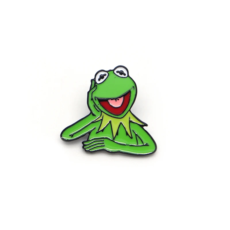 30pcs/lot Cartoon Animal Brooches for Women Kermit the Frog Enamel Pins for Kids Lapel Pin Bag Pins Badge Funny Brooch Q1222
30pcs/lot Cartoon Animal Brooches for Women Kermit the Frog Enamel Pins for Kids Lapel Pin Bag Pins Badge Funny Brooch Q1222