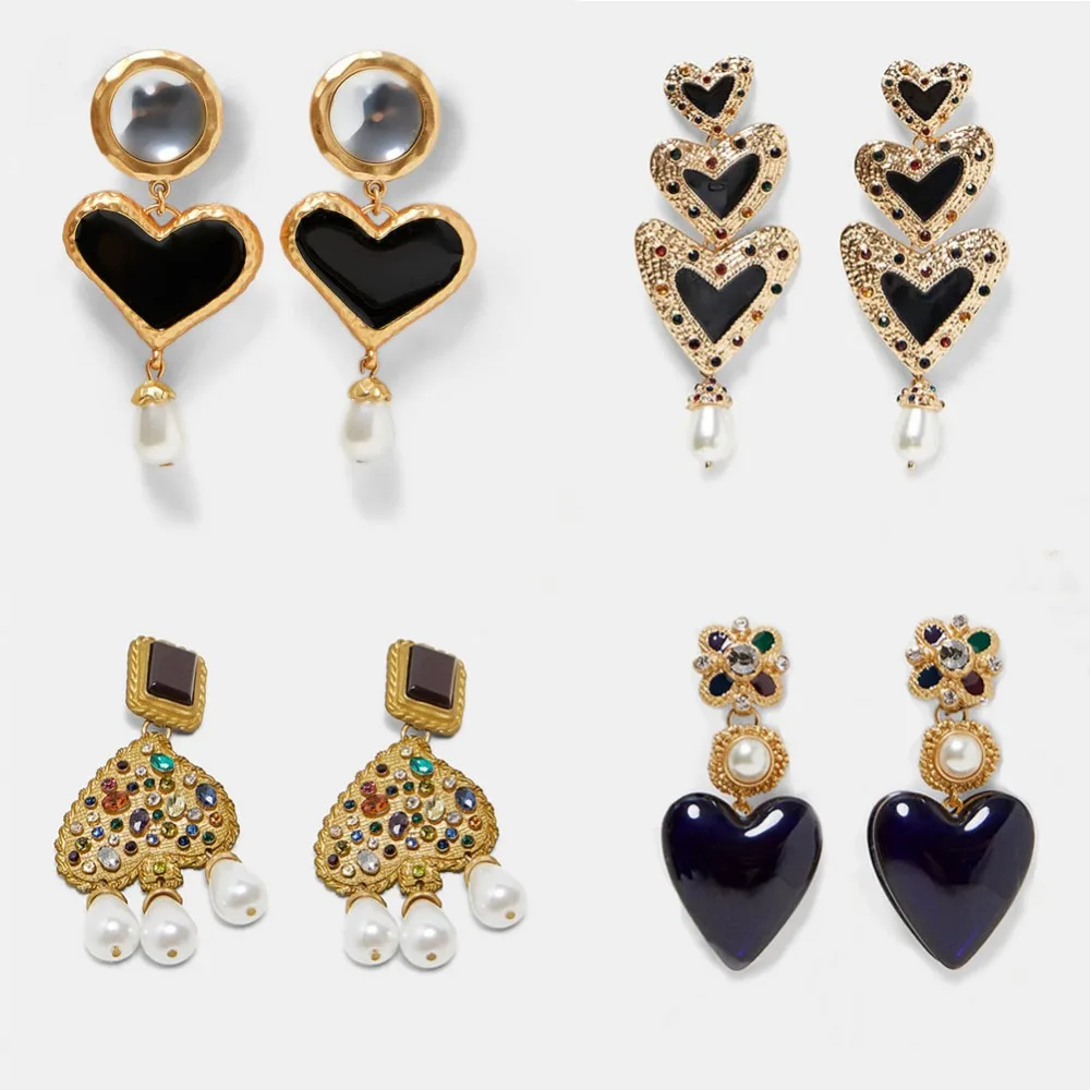 Vedawas 2019 ZA New Statement Earrings for Women Wedding Party Gifts Castal Jewelry for Bridal Jewelry Wholesale xg2088
Vedawas 2019 ZA New Statement Earrings for Women Wedding Party Gifts Castal Jewelry for Bridal Jewelry Wholesale xg2088