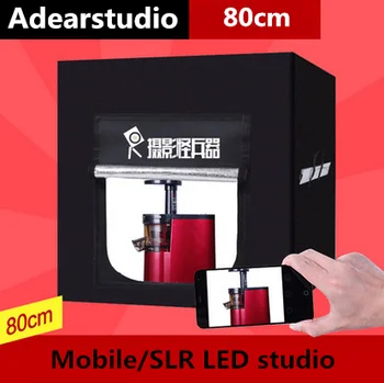 80CM LED Photo Studio Light Tent, Shooting Cube, Portable Mini Photo Studio Kit NO00DC
80CM LED Photo Studio Light Tent, Shooting Cube, Portable Mini Photo Studio Kit NO00DC