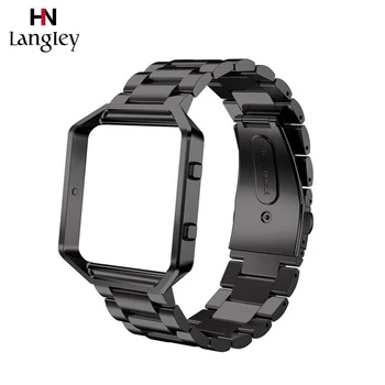 High Quality Stainless Steel Watchband With Case Protection For fitbit blaze Bracelet Strap Wristbands 23mm Sports Bands frames
High Quality Stainless Steel Watchband With Case Protection For fitbit blaze Bracelet Strap Wristbands 23mm Sports Bands frames