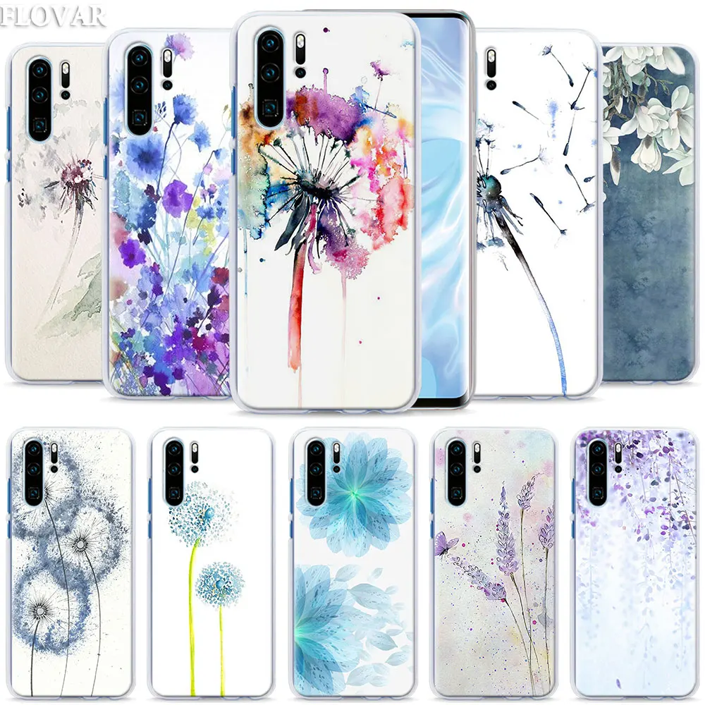 Watercolor flower Dandelion Lotus Lavender Phone Case coque for Huawei P30 Pro P10 P20 P30 Lite P8 P9 Lite P Smart Plus case
Watercolor flower Dandelion Lotus Lavender Phone Case coque for Huawei P30 Pro P10 P20 P30 Lite P8 P9 Lite P Smart Plus case