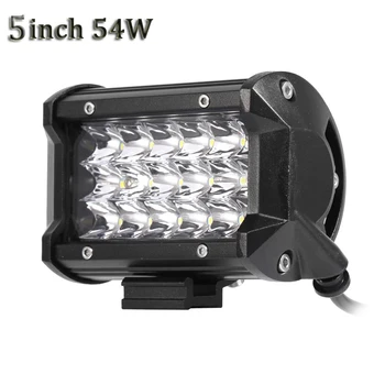 ECAHAYAKU 1 Pcs 54W 5" Tri-row Spot Beam Led Light Bar three-Row High Intensity Led Light Bar Driving Lights for Offroad SUV 4x4
ECAHAYAKU 1 Pcs 54W 5" Tri-row Spot Beam Led Light Bar three-Row High Intensity Led Light Bar Driving Lights for Offroad SUV 4x4
