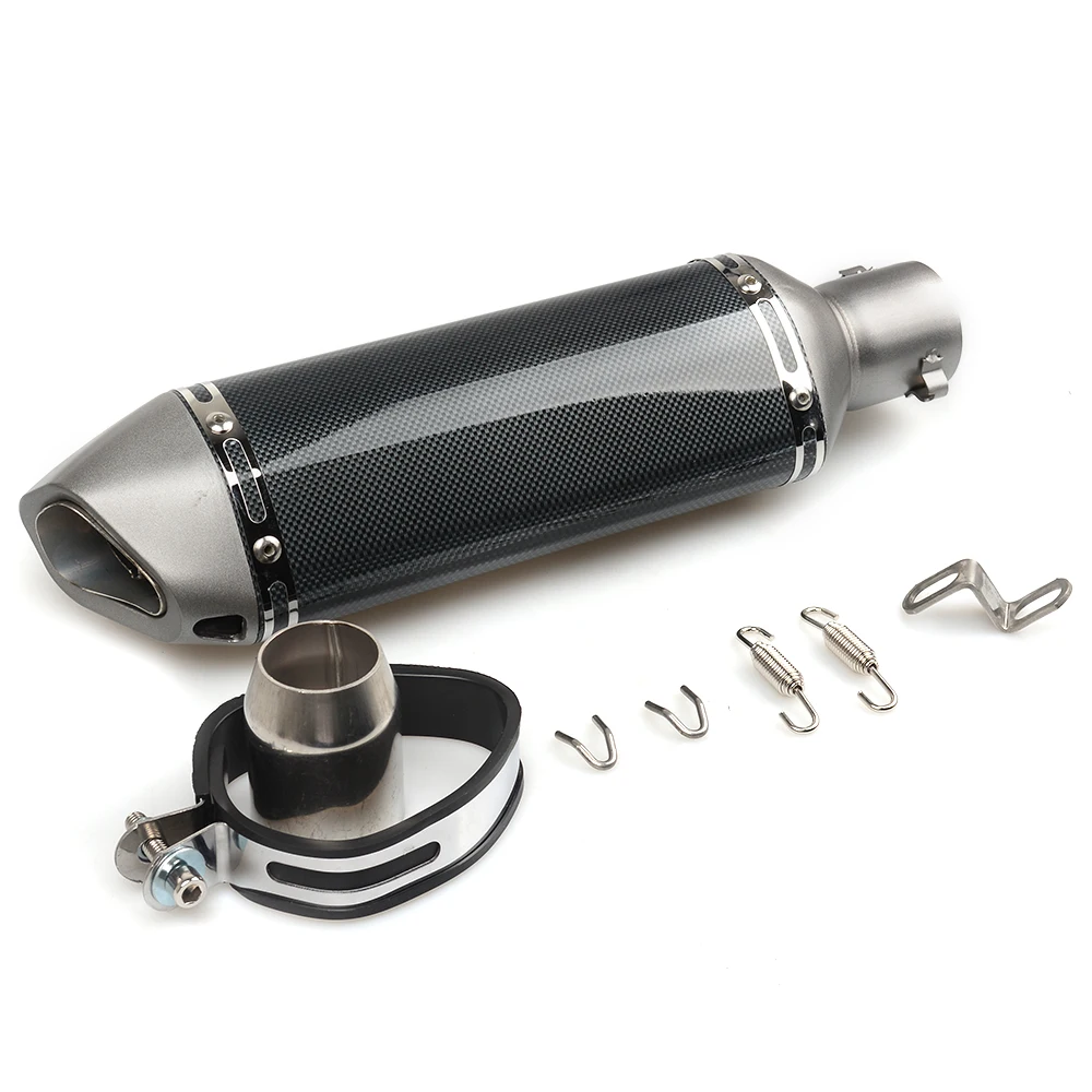 For BMW G310R G310GS 2017-2018 Inlet 51mm Motorcycle Exhaust Pipe Muffler Exhaust Mufflers Carbon Fiber Exhaust Pipe
For BMW G310R G310GS 2017-2018 Inlet 51mm Motorcycle Exhaust Pipe Muffler Exhaust Mufflers Carbon Fiber Exhaust Pipe