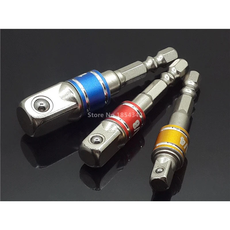 3pcs Set Power Screwdriver Driver Socket Bit Adapter Drill Nut Driver 1/4" 3/8" 1/2" Hex Shank Power Extension Bar Adaptor
3pcs Set Power Screwdriver Driver Socket Bit Adapter Drill Nut Driver 1/4" 3/8" 1/2" Hex Shank Power Extension Bar Adaptor
