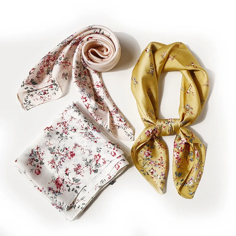 Yishine 70x70CM 3 Colors Women Polyester Silk Scarf Dots Flower Shivering Prints Summer Satin Long Wraps Rhombic Scarves Shawl
Yishine 70x70CM 3 Colors Women Polyester Silk Scarf Dots Flower Shivering Prints Summer Satin Long Wraps Rhombic Scarves Shawl