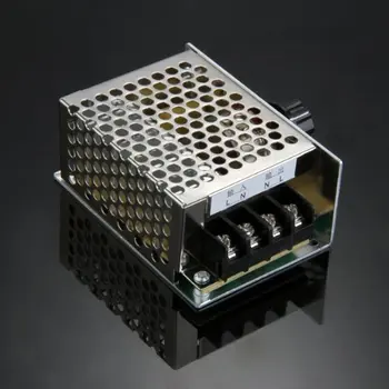 New Style Voltage regulator Voltage Speed Controller SCR Dimmer + Shell AC 220V 4000W
New Style Voltage regulator Voltage Speed Controller SCR Dimmer + Shell AC 220V 4000W